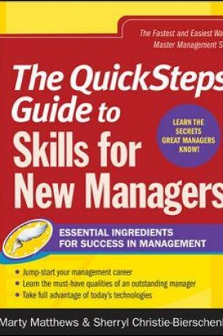 Cover of The Quicksteps Guide to Skills for New Managers