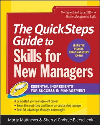 Book cover for The Quicksteps Guide to Skills for New Managers