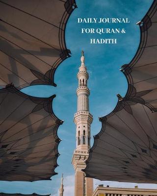 Book cover for Daily Journal for Quran & Hadith