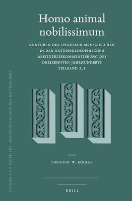 Book cover for Homo Animal Nobilissimum (2 Vols)