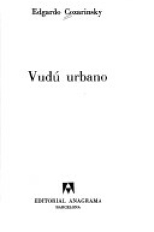 Cover of Vudu Urbano