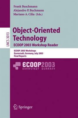 Cover of Object-Oriented Technology