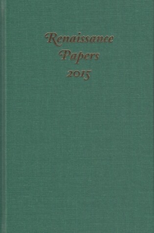 Cover of Renaissance Papers 2015