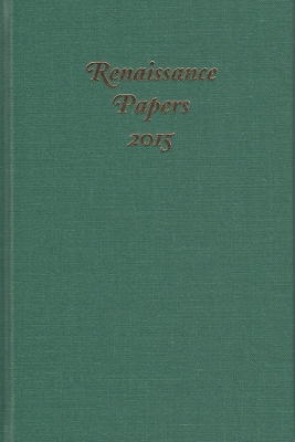 Book cover for Renaissance Papers 2015