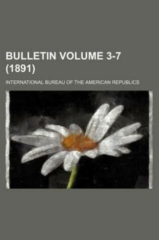 Cover of Bulletin Volume 3-7 (1891)