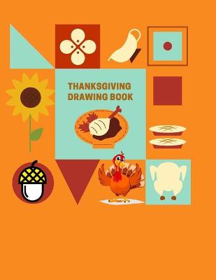 Book cover for Thanksgiving Drawing Book