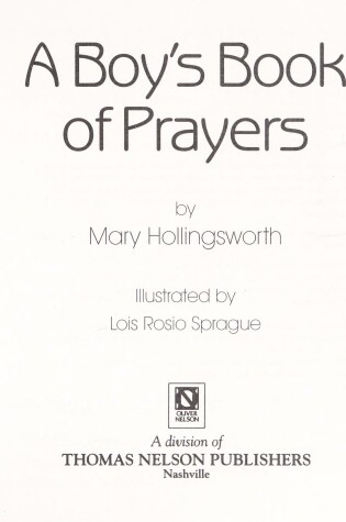 Cover of A Boy's Book of Prayers