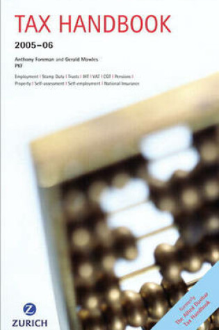 Cover of Zurich Tax Handbook 2005/2006