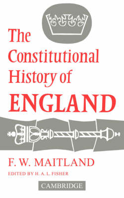 Book cover for The Constitutional History of England