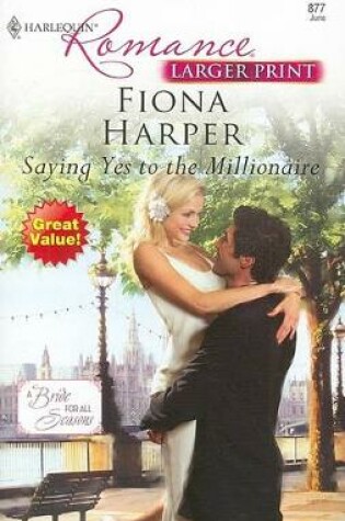 Cover of Saying Yes to the Millionaire