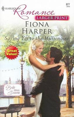Book cover for Saying Yes to the Millionaire