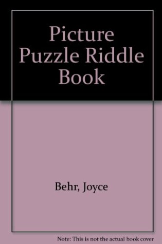 Cover of Picture Puzzle Riddle Book