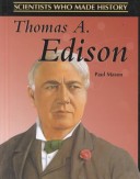 Book cover for Thomas A. Edison