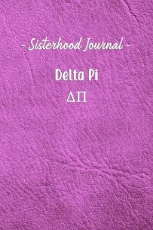 Cover of Sisterhood Journal Delta Pi