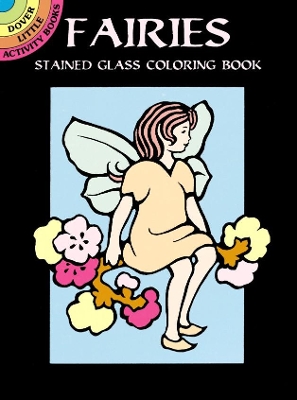 Book cover for Fairies Stained Glass Coloring Book