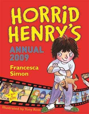 Book cover for Horrid Henry's Annual 2009