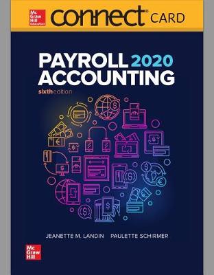 Book cover for Connect Access Card for Payroll Accounting 2020