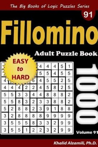 Cover of Fillomino Adult Puzzle Book