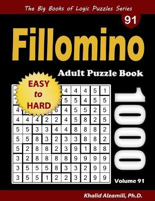 Book cover for Fillomino Adult Puzzle Book