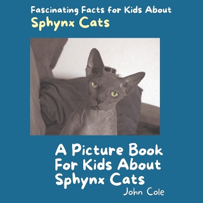 Cover of A Picture Book for Kids About Sphynx Cats