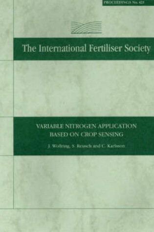 Cover of Variable Nitrogen Application Based on Crop Sensing