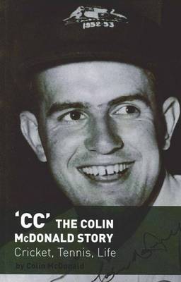 Book cover for 'CC' the Colin McDonald Story