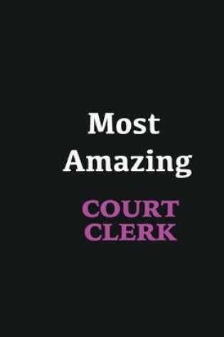 Cover of Most Amazing court clerk