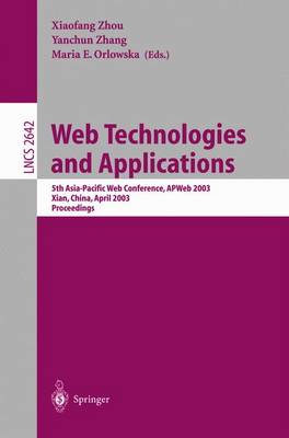 Book cover for Web Technologies and Applications