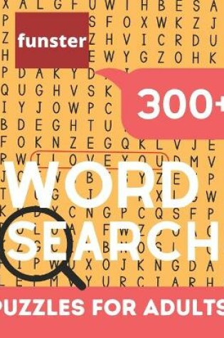 Cover of Funster 300+ Word Search Puzzles for Adults