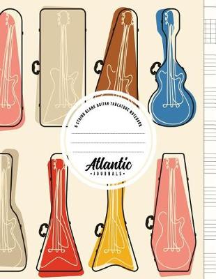 Book cover for 6 String Blank Guitar Tablature Notebook - Case Overprint