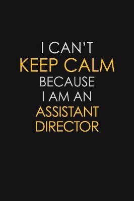 Book cover for I Can't Keep Calm Because I Am An Assistant Director
