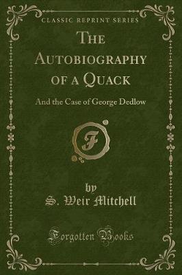 Book cover for The Autobiography of a Quack