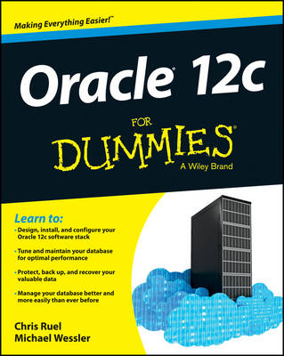 Book cover for Oracle 12c For Dummies