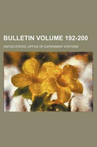 Cover of Bulletin Volume 192-200