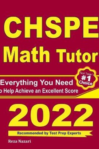 Cover of CHSPE Math Tutor