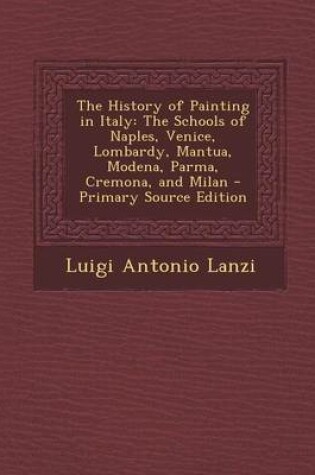 Cover of The History of Painting in Italy