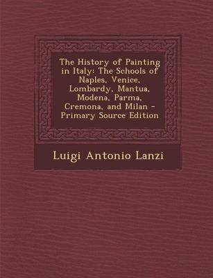 Book cover for The History of Painting in Italy