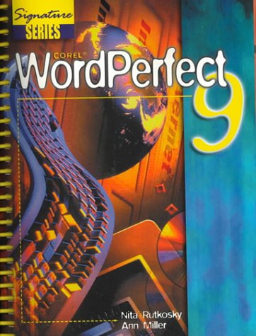 Book cover for Corel WordPerfect 9