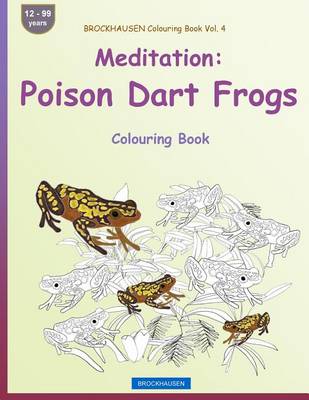 Book cover for BROCKHAUSEN Colouring Book Vol. 4 - Meditation