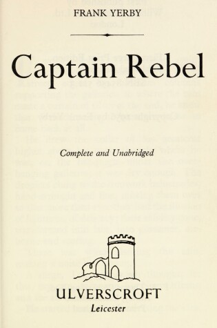 Cover of Captain Rebel