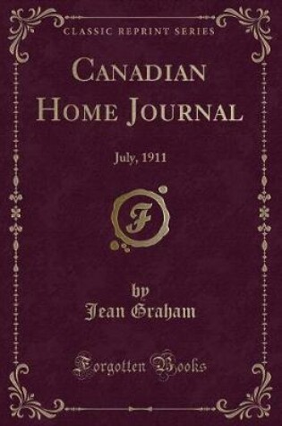 Cover of Canadian Home Journal