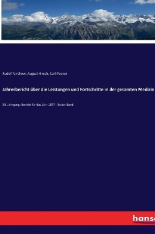 Cover of Jahresbericht über die Leistungen und Fortschritte in der gesamten Medizin