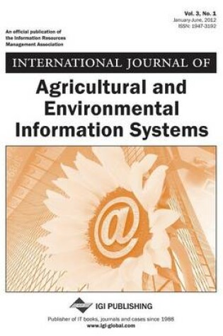 Cover of International Journal of Agricultural and Environmental Information Systems