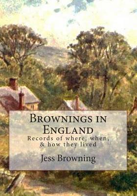 Book cover for Brownings in England