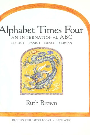 Cover of Brown Ruth : Alphabet Times Four (Hbk)