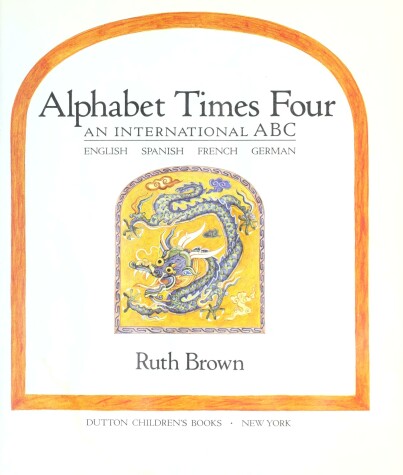 Book cover for Brown Ruth : Alphabet Times Four (Hbk)