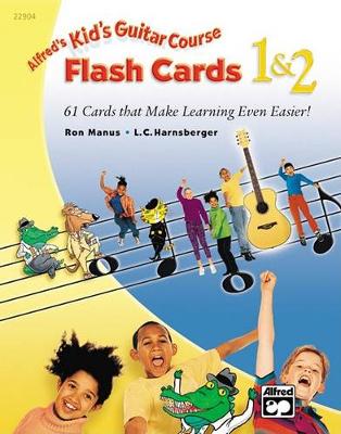 Cover of Alfred's Kid's Guitar Course Flash Cards 1 & 2