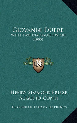 Book cover for Giovanni Dupre