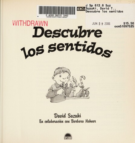 Book cover for Descubre Los Sentidos