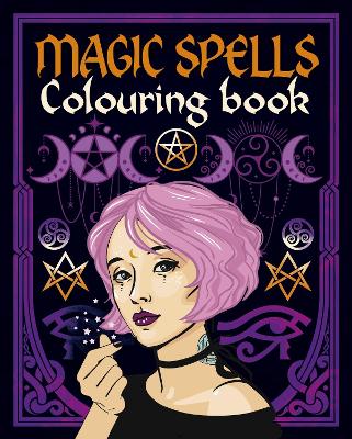 Book cover for Magic Spells Colouring Book